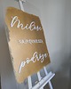 Ślub - inne Malowana tablica powitalna 1