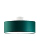 plafony Nowoczesna lampa sufitowa do salonu WENECJA fi - 50 cm w klasycznym brązie 8