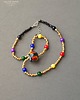 korale BOHO uroczy bajeczniej kolorowy naszyjnik jedyny TAKI Unikat handmade #2 5