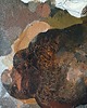 obrazy "Yin/yang" 24x30 cm, obraz na płótnie, pigmenty ziemne, akryl 3