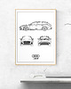 plakaty Plakat Legendy Motoryzacji - Audi RS6 1