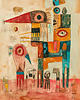 plakaty Plakat - Cubism zoo 2