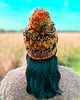 czapki damskie Czapka Handmade Happy Jesień 2