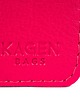 portfele damskie Portfel skórzany różowy cardholder 2