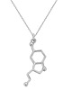 srebrne naszyjniki Naszyjnik z serotoniną /1097/ 1
