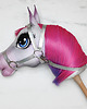 zabawki - inne Hobby horse, konik z koroną - koń na patyku 2