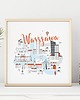 plakaty Warszawa plakat 40x40 cm 6