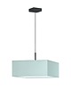 lampy do pokoju dziecka Dziecięca lampa wisząca z kwadratowym kloszem w kolorze mięty BOGOTA 3