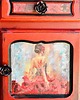 szafki Ręcznie malowana szafka inspirowana flamenco 3