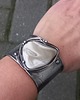 bransoletki wire wrapping Krzemionka - bransoletka regulowana 1