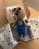 misie i maskotki Pies na szydełku, maskotka piesek dla dziecka, personalizowany prezent 3