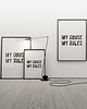 grafiki i ilustracje MY HOME MY RULES- grafika 50x70 2