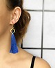 kolczyki chwosty Kolczyki chwosty Boho - Cobalt 2