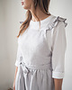 fartuchy kuchenne Lniany fartuszek retro LIGHT GREY 6