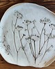 patery i talerze Talerz ceramiczny z Kwiatami patera ręcznie wykonana 2
