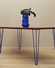 biurka Biurko palisandrowe, duński design, lata 70, produkcja: Dania 1