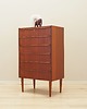 komody i szafki Komoda tekowa, duński design, lata 70, produkcja: Dania 1