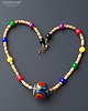 korale BOHO uroczy bajeczniej kolorowy naszyjnik jedyny TAKI! Unikat handmade 1