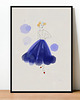 plakaty Plakat Fine Art giclee RETRO GIRL 1