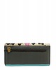 portfele damskie Portfel damski skórzany ze skrawków kolorowy przegródki na karty OLIVKA 3