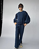spodnie dresowe damskie Spodnie Relaxing navy blue 6