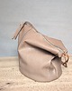 torby na ramię Beżowa Bucket bag skóra naturalna 4