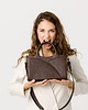 torby na ramię Flow bag - skórzana torebka - brąz czekolada 1