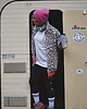 bluza bez kaptura damska Polar White Leo Sherpa Fleece 6