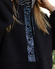 bluza bez kaptura damska Bluza damska oversize MENTOS czarny 1