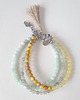 bransoletki z kamieni naturalnych Bransoletka TRIO BOHO ART jadeit, jaspis, seledyn, aqua, żółty 3