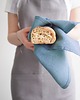 fartuchy kuchenne Ściereczka lniana  DUSTY BLUE 1