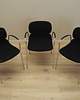 krzesła Komplet trzech krzeseł, włoski design, lata 70, produkcja: Włochy 2