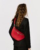 saszetka nerka Beani bag maxi - skórzana nerka - czerwona 4