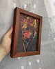 obrazy Obraz ręcznie malowany na płótnie 21x15 cm - kobieta 2