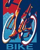 plakaty Bike Hard - plakat rowerowy 1