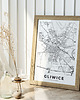 plakaty Plakat Mapa Gliwice - rożne formaty 8