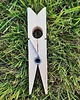 dodatki - różne Duży drewniany clothespin 2