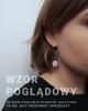 kolczyki szklane Kolczyki wiszące Unique 14 1