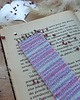 zakładki do książek Mała, ręcznie tkana zakładka do książek  - FOL 7. 5