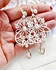 Biżuteria ślubna Kolczyki ślubne z perłami  Lace Me Pure 7