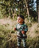 kombinezony dla niemowlaka Komplet dres bluza i baggy mglisty las 2