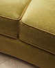 sofy i szezlongi Sofa welurowa zielona, duński design, lata 60, produkcja: Dania 6