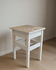 stołki Własnoręcznie malowany handmade taboret w pastelowych kolorach art deco 1