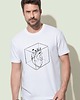 t-shirty męskie Koszulka biała  męska Serce 1