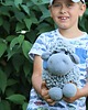 misie i maskotki Kolorowa handmade słodka owieczka w rozmiarze XL 5