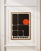plakaty Minimalistyczny plakat - Bauhaus #2 - Do salonu, sypialni, biura 1