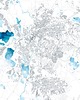 plakaty OLSZTYN warmińsko-mazurskie plakat mapa 1