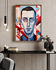 plakaty Plakat Twarz Portret mężczyzna abstrakcja 2