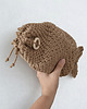 plecaki Makramowa torba ryba handmade 3