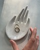 pojemniki na biżuterię Ceramiczna Łapka Handmade Talerzyk na Biżuterię Konfetti 2
